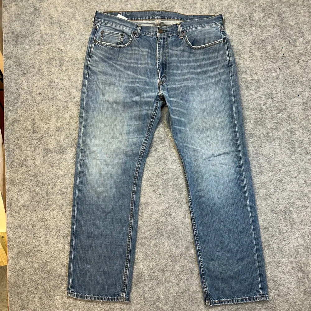 Lot of 5 Levi's 559 Relaxed Straight Jeans Mens 38x32 Blue Black Work Pants